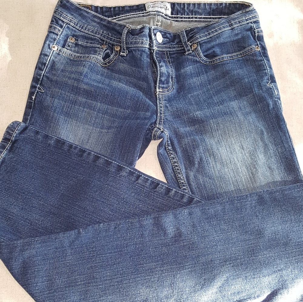 Aeropostale sz 5/6 reg Chelsea bootout stretch